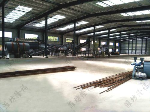 3萬噸秸稈+畜禽糞便顆粒生物有機肥