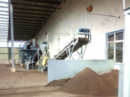 8萬(wàn)噸造紙污泥有機(jī)肥