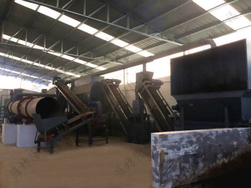 2萬噸雞糞擠壓有機肥