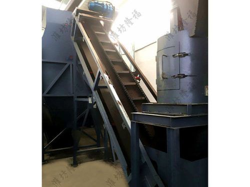 大傾角皮帶輸送機